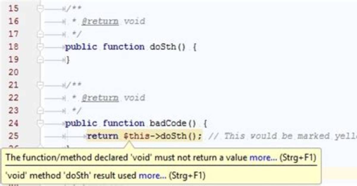Can Someone Explain a Void Return Type in Java?