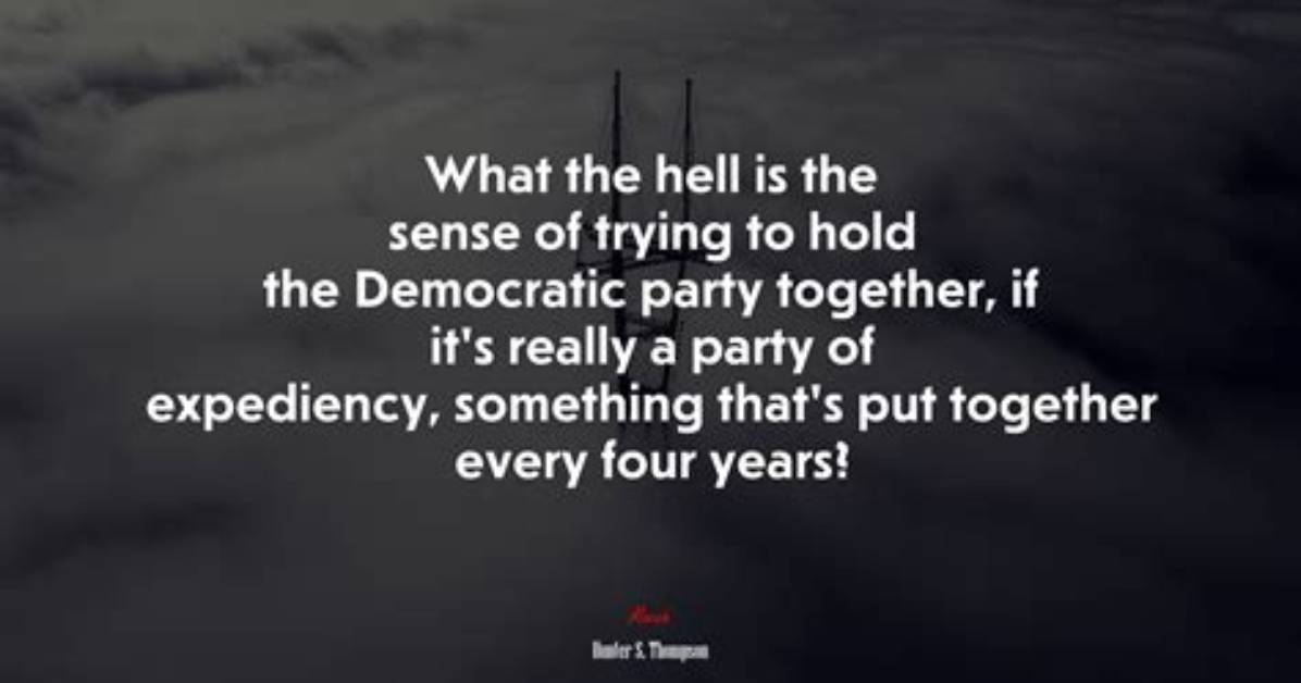Can Something Be Expediency?