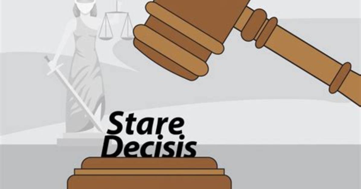 Can Stare Decisis Be Overturned?
