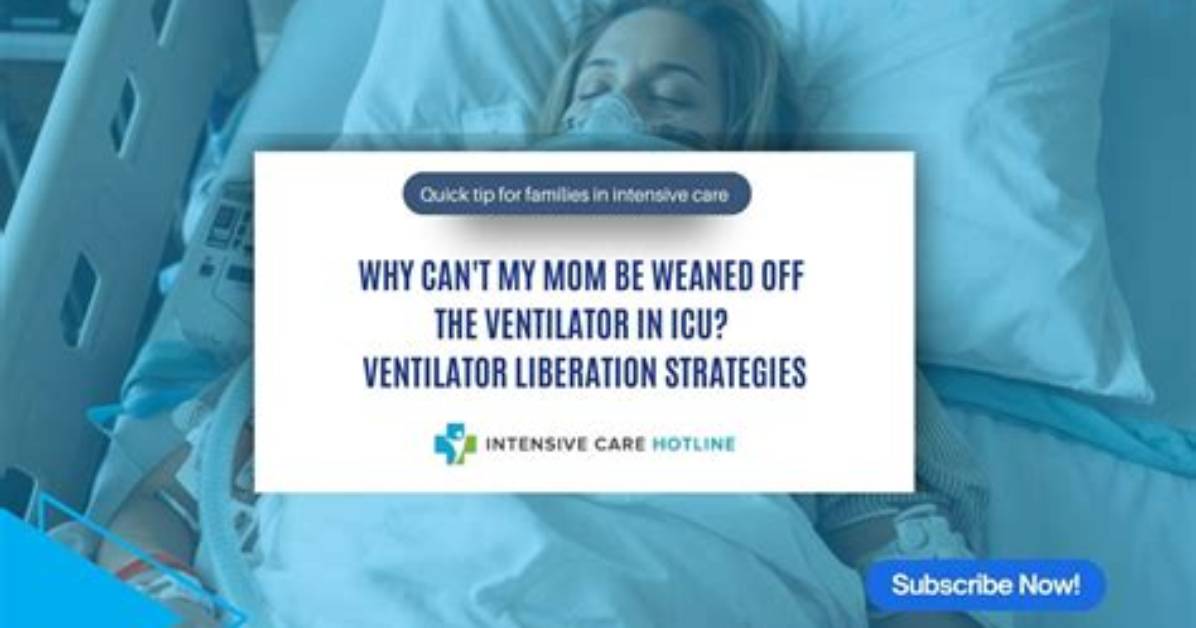 Can't Be Weaned off Ventilator?