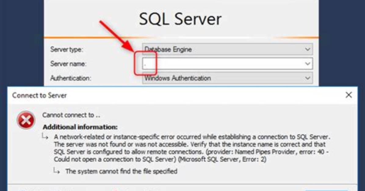 Can't Connect to Localhost on Sql Server Express 2012 / 2016