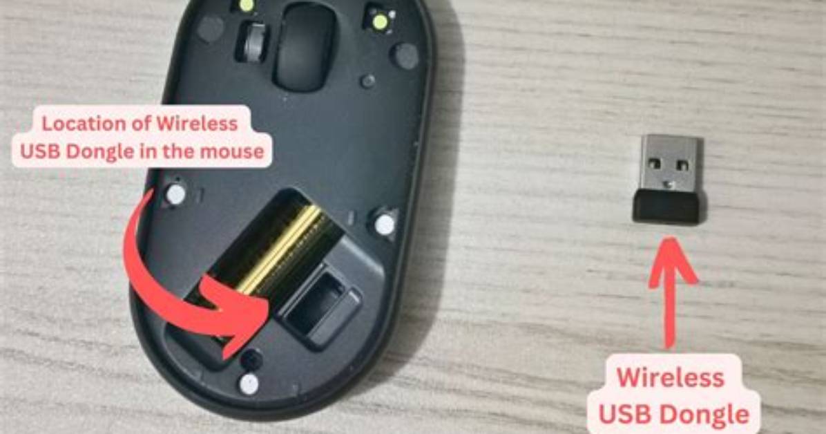 Can't Connect Usb Wireless Mouse