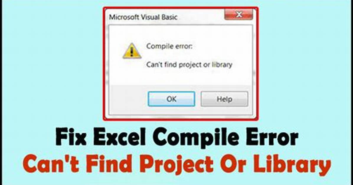 Can't Find Project or Library?