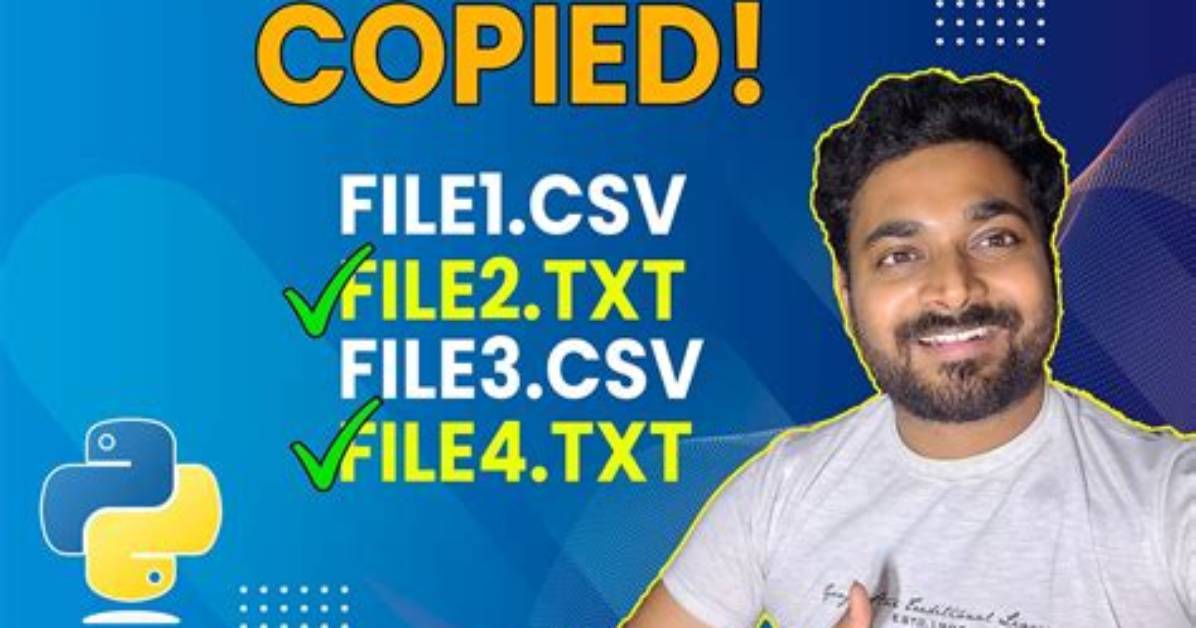 Can't Get Copyfile to Work