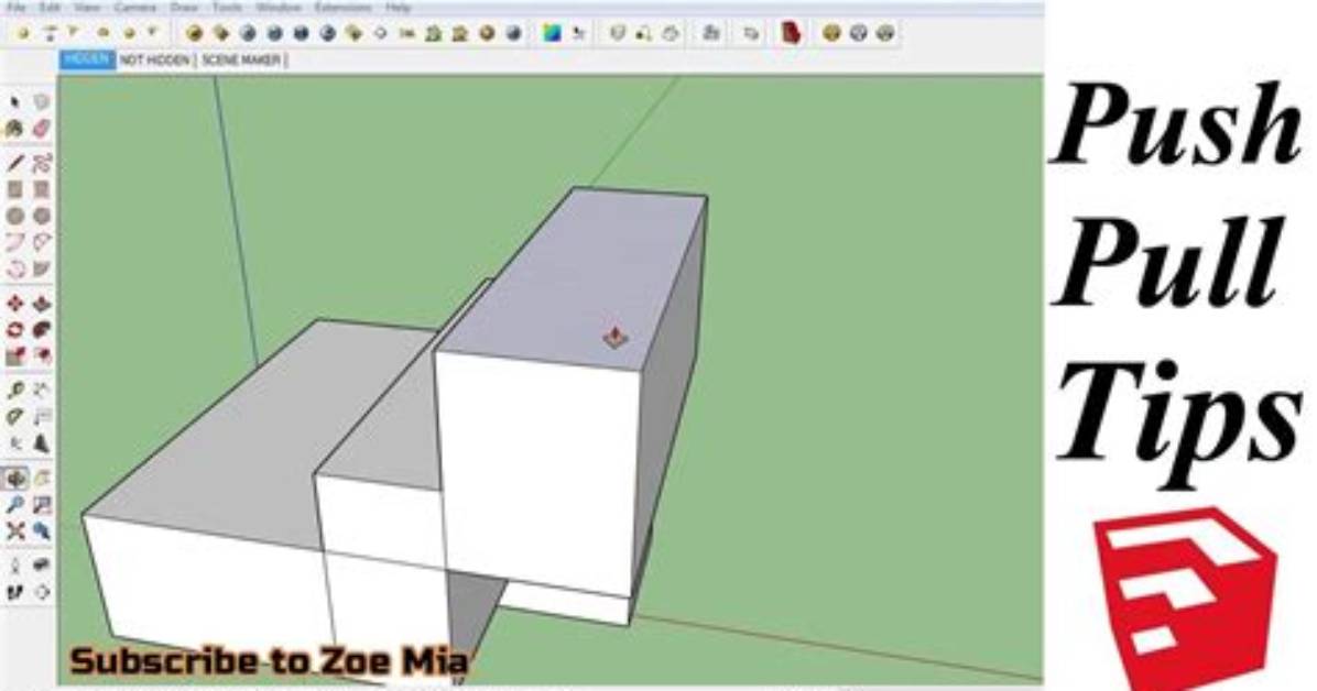 Can't Push Pull in Sketchup?