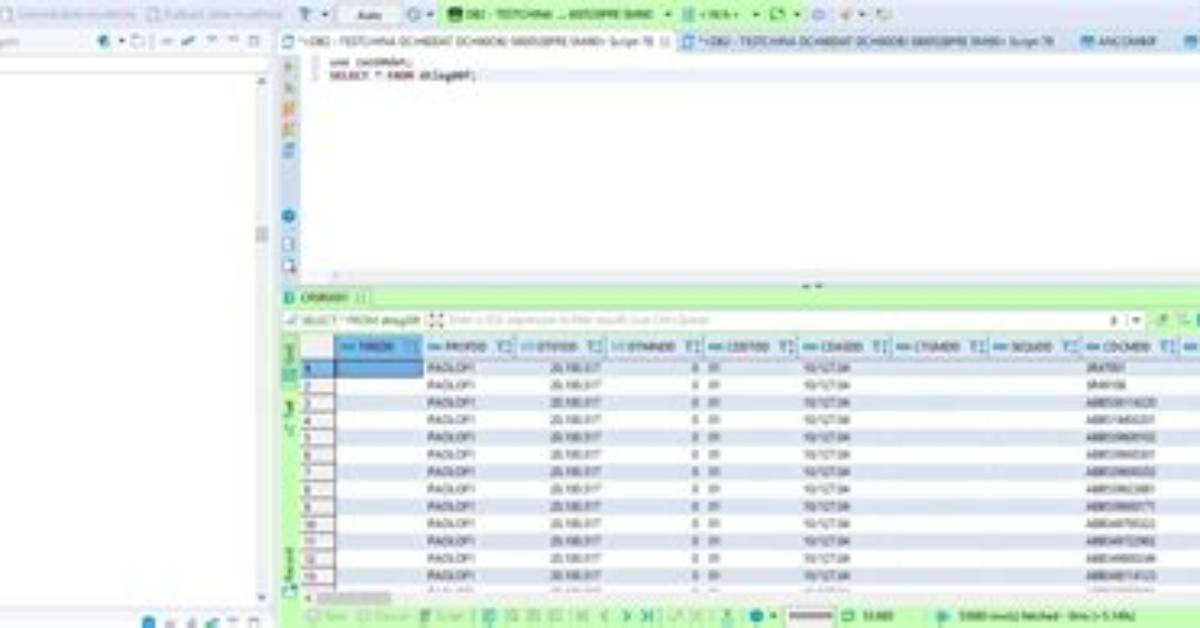 Can't Read Table Data in As400 Error Sql0204