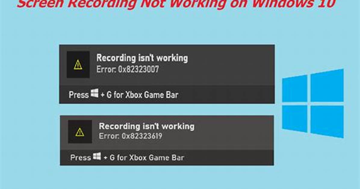 Can't Record Full Screen Videos
