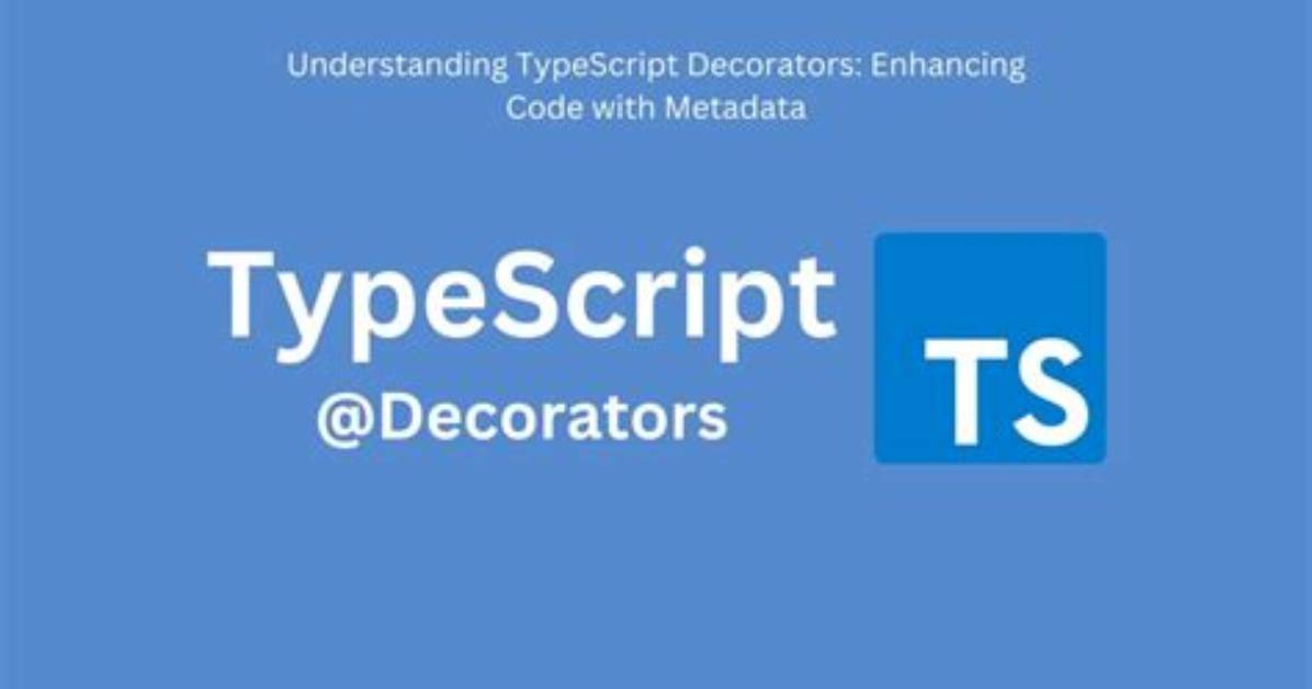 Can't Run Typescript Code with Decorators