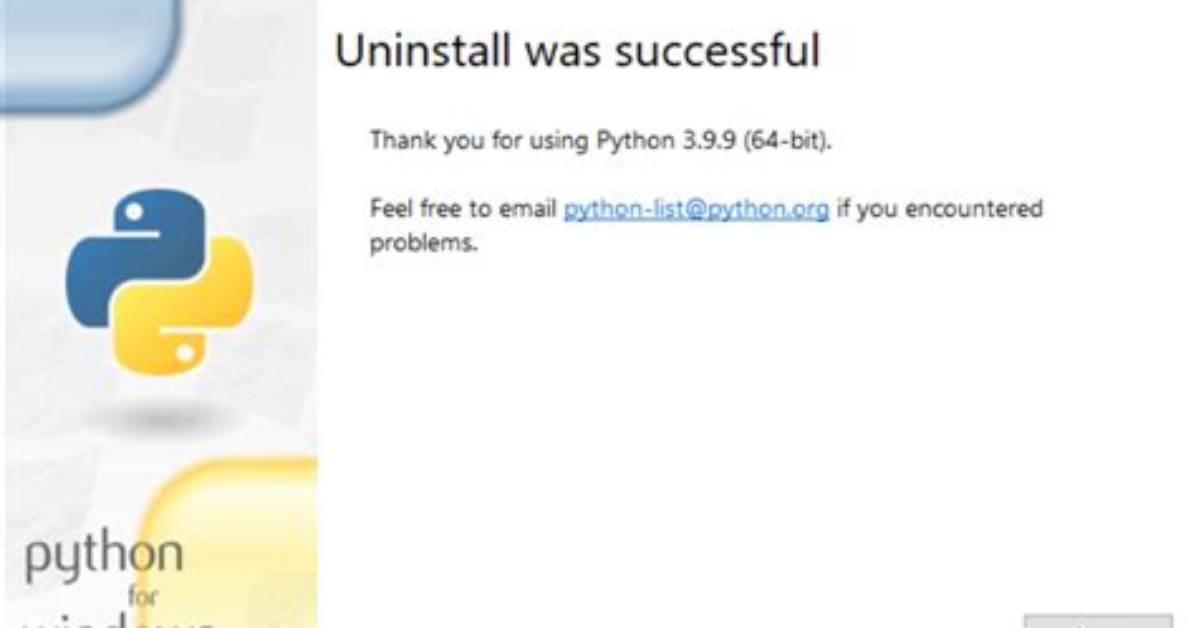 Can't Uninstall Python 3.6
