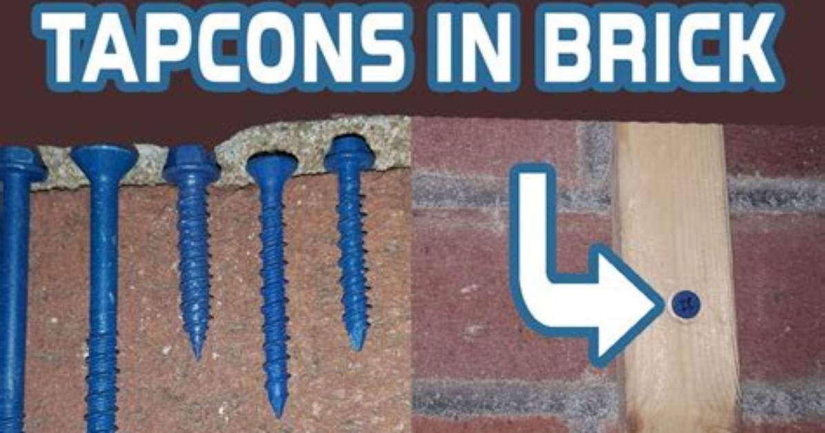 Can Tapcons Be Reused