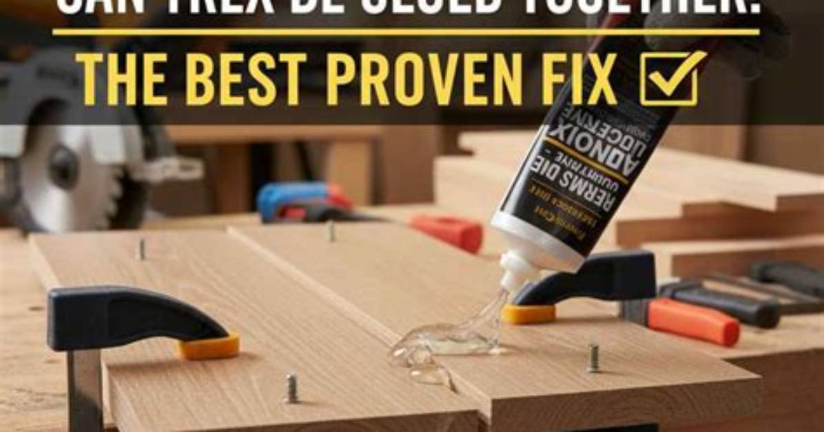 Can Teak Be Glued Together