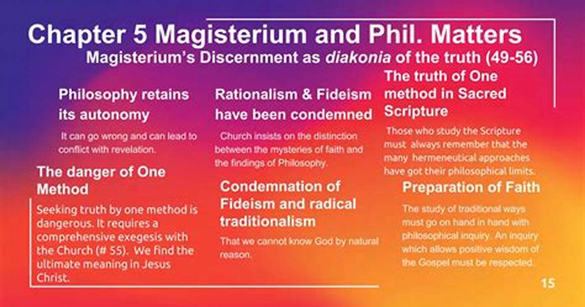 Can the Magisterium Be Wrong?