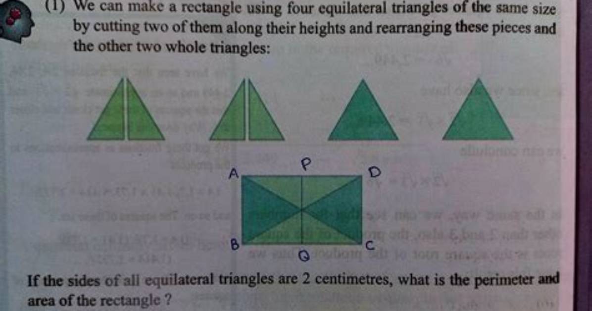 Can Three Triangles Make a Square?