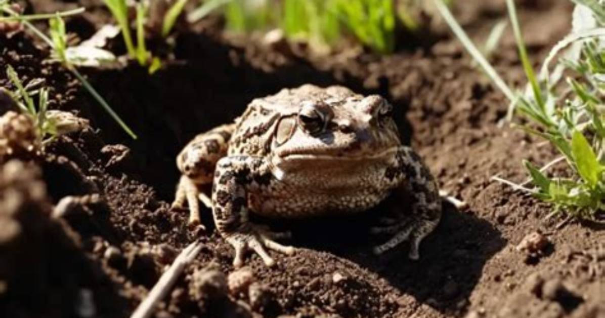 Can Toads Live Underground?