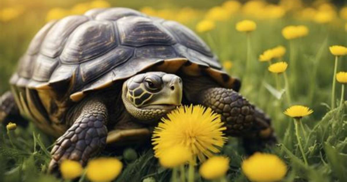 Can Tortoises Eat Dandelion Flowers