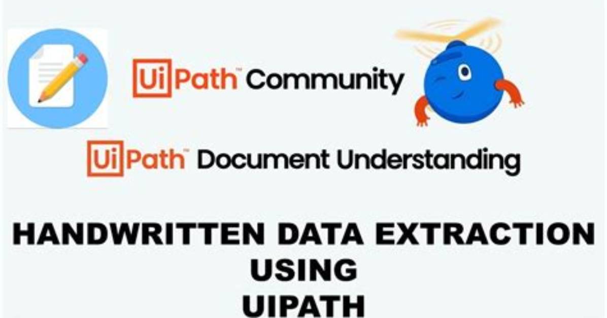 Can Uipath Read Handwritten Text?