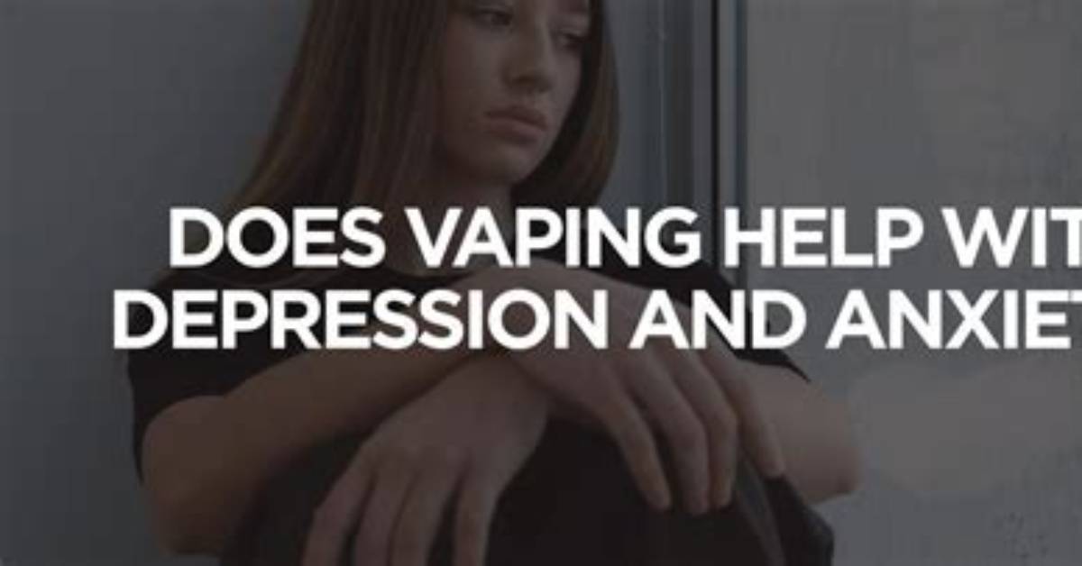 Can Vaping Help with Depression?