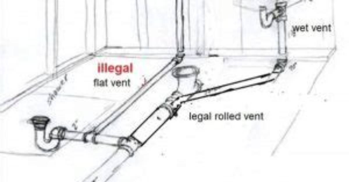 Can Vent Pipes Run Horizontal?