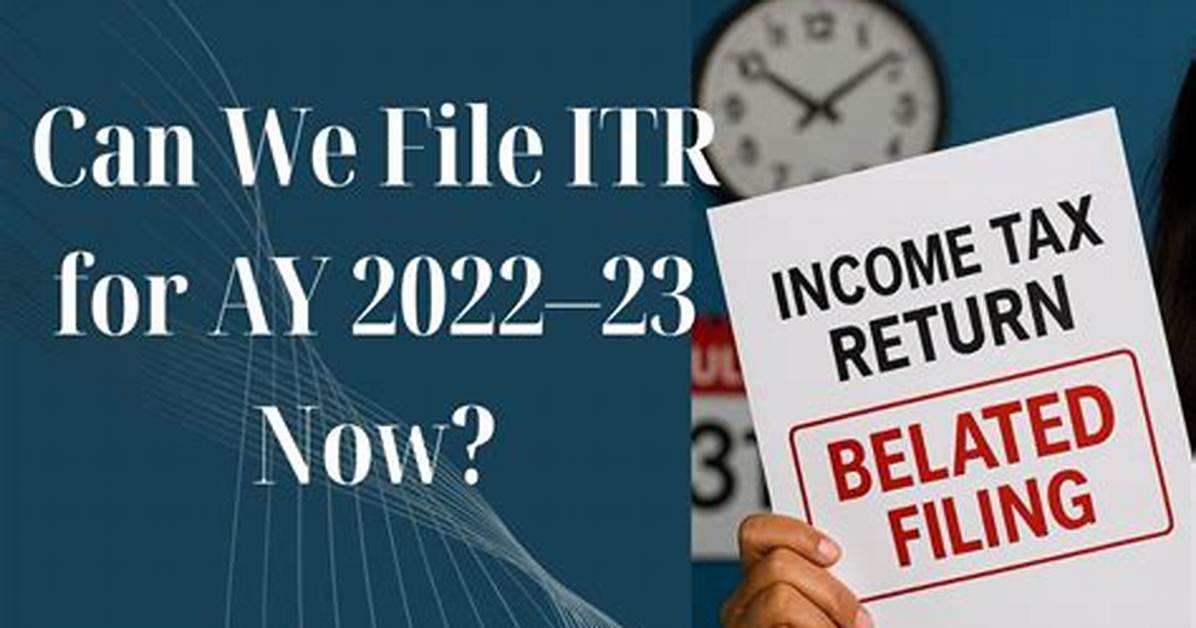 Can We File Return for Ay 2019-20?