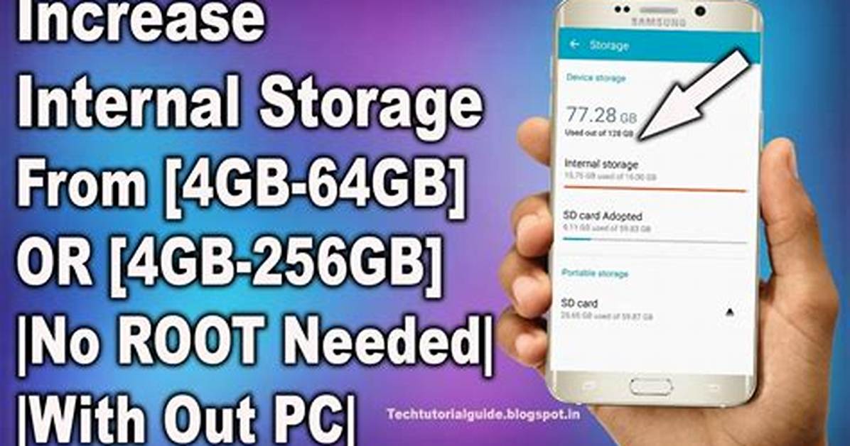 Can We Increase Internal Memory of Android Phone?