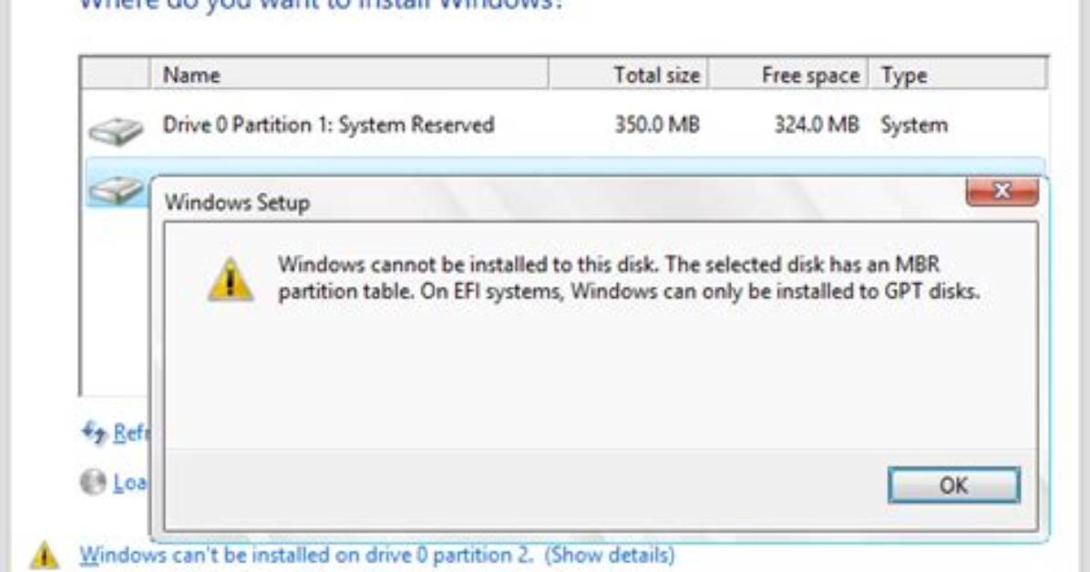 Can Windows 10 Be Installed on Mbr?