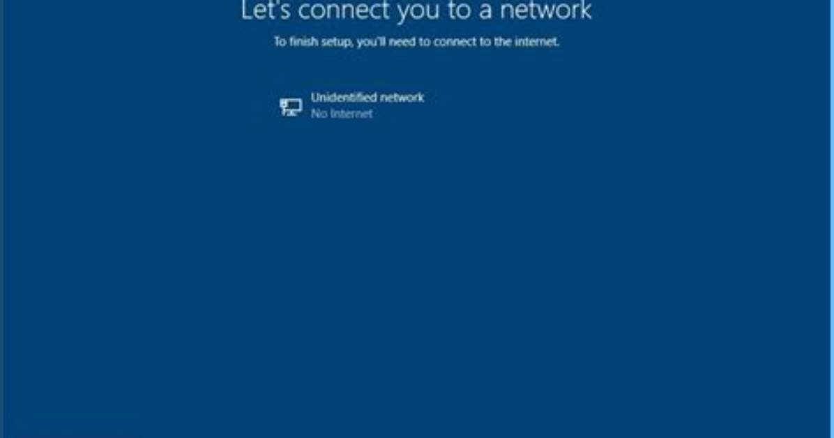 Can Windows 10 Install Without Internet?