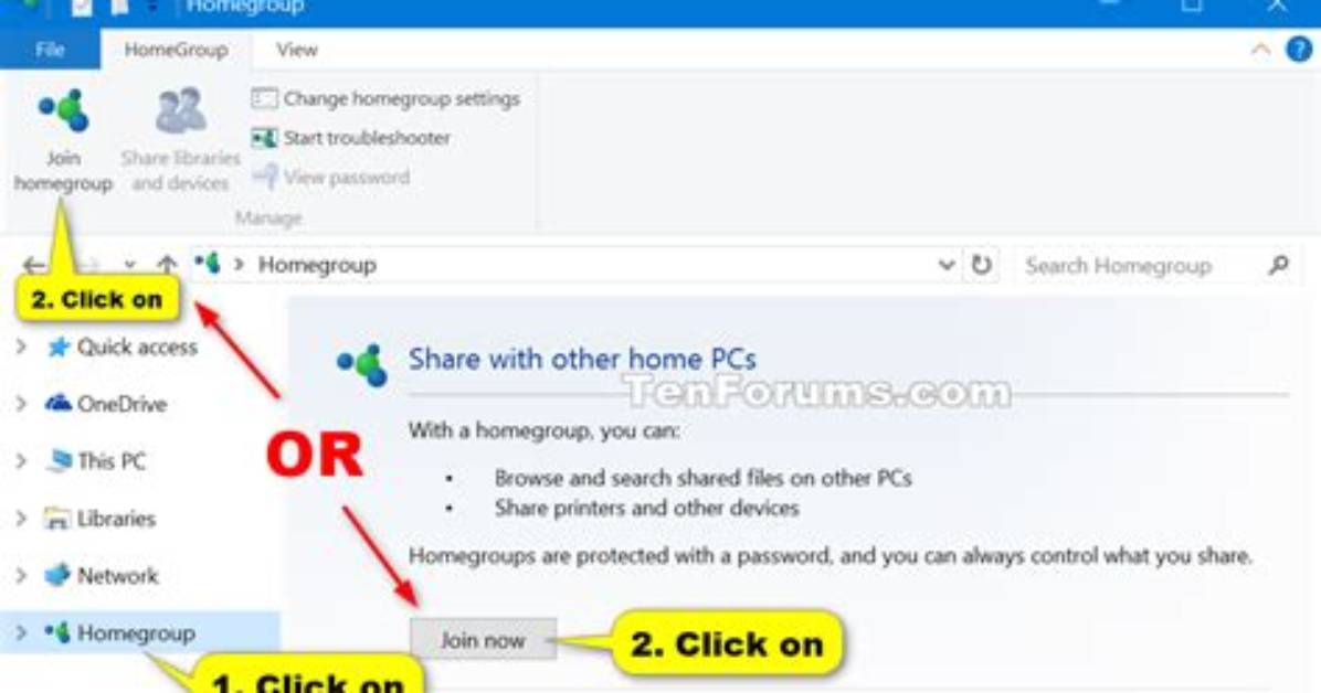 Can Windows 10 Join a Homegroup?