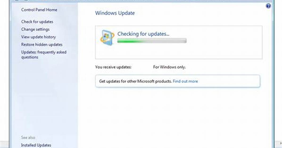 Can Windows 7 Still Be Updated?