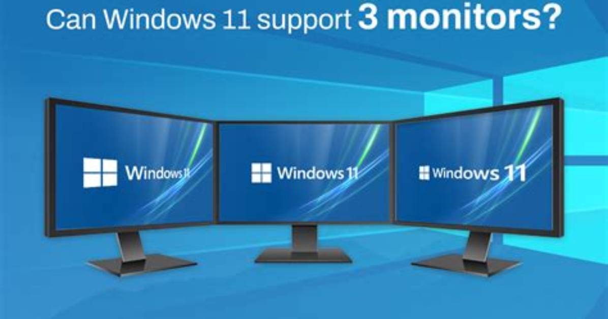 Can Windows 7 Support 3 Monitors?