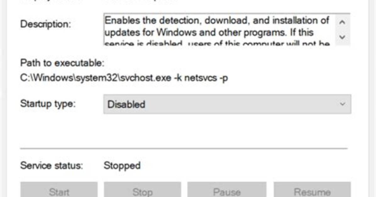 Can Windows Update Be Disabled?