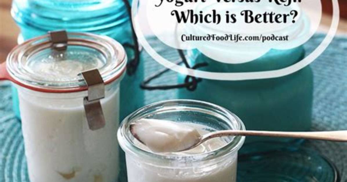Can Yogurt Replace Kefir