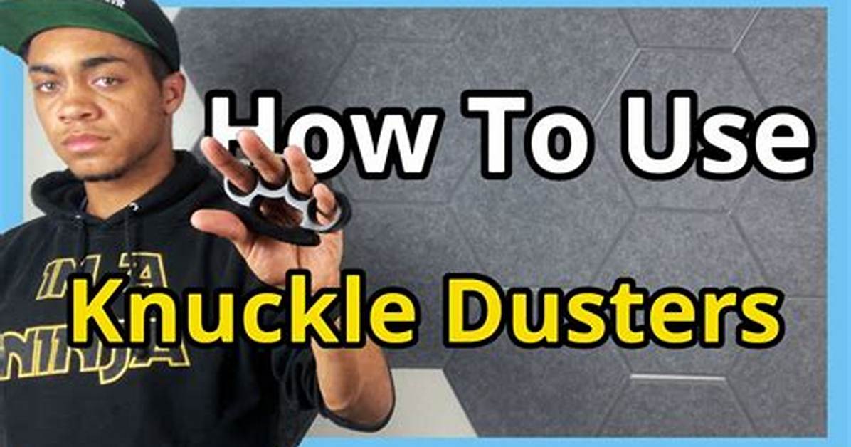Can You Bring Knuckle Dusters on a Plane?