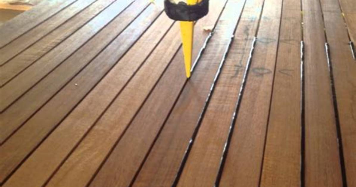Can You Caulk Between Deck Boards?