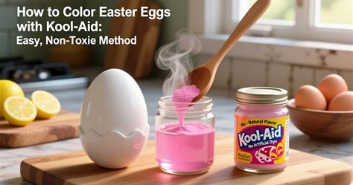 Can You Color Easter Eggs with Kool Aid?