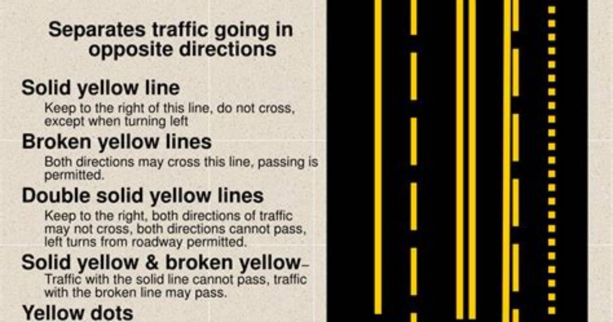 Can You Cross Double Solid Yellow Lines?