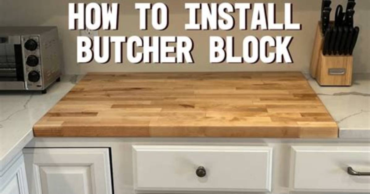 Can You Cut Butcher Block Countertops