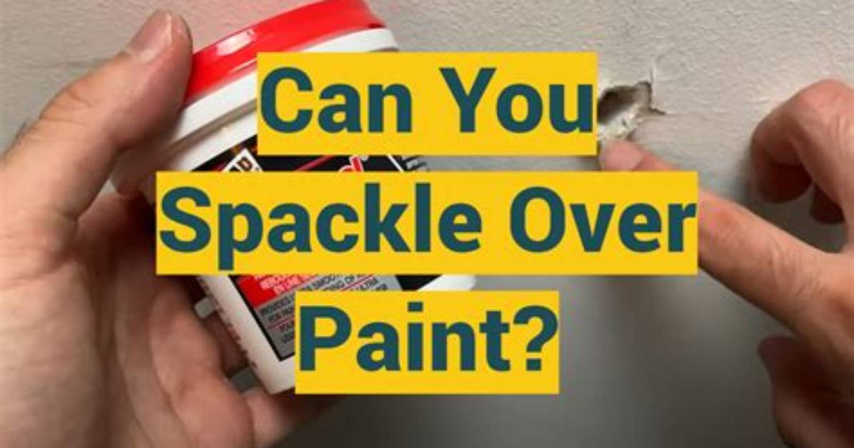 Can You Dye Spackle