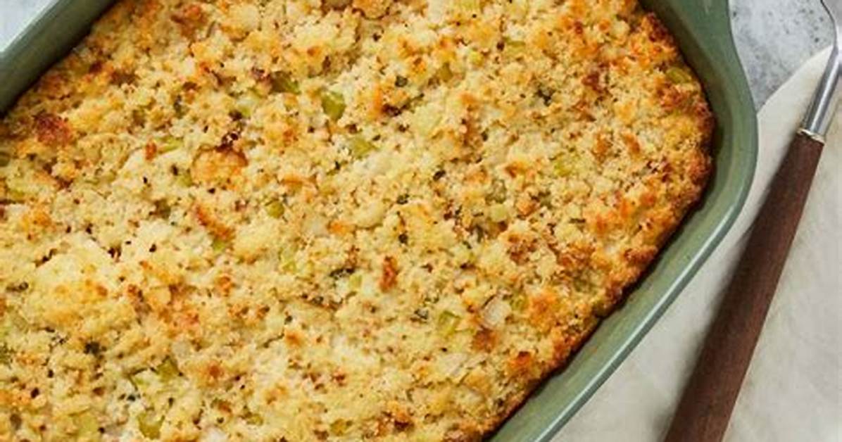 Can You Freeze Cornbread Dressing Before Cooking