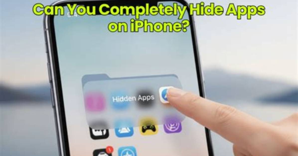 Can You Hide Apps on Iphone?