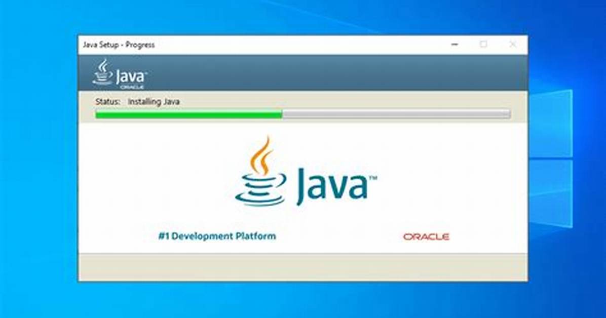 Can You Install Java on Windows 10?