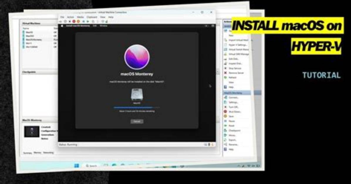 Can You Install macOS on Hyper v?