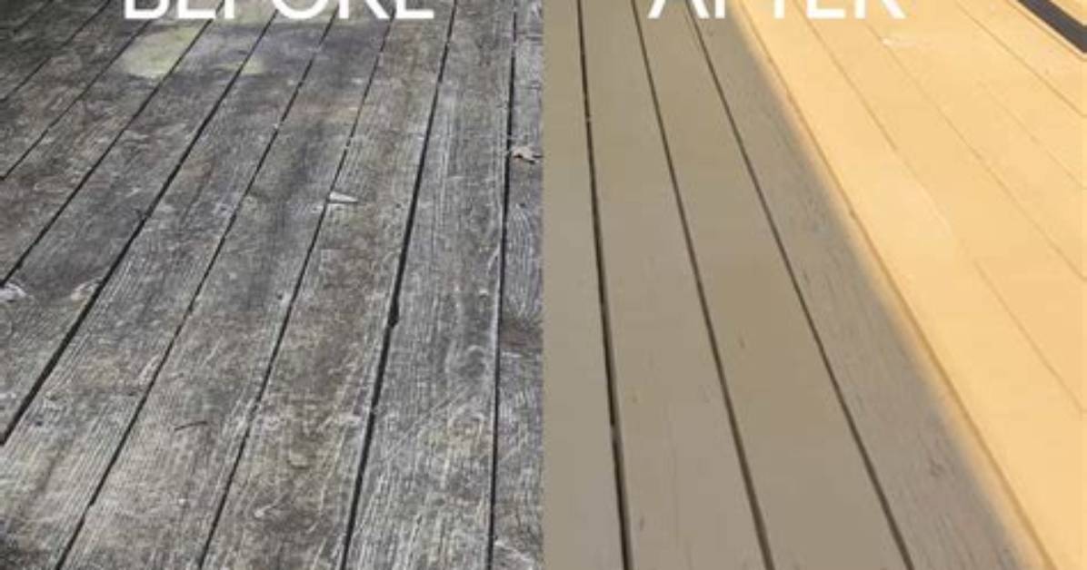 Can You Paint a Deck