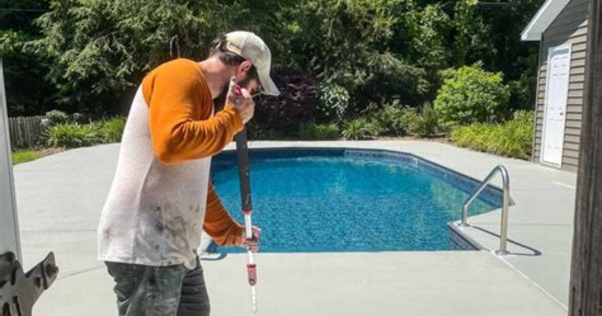 Can You Paint Cool Deck Around Pool