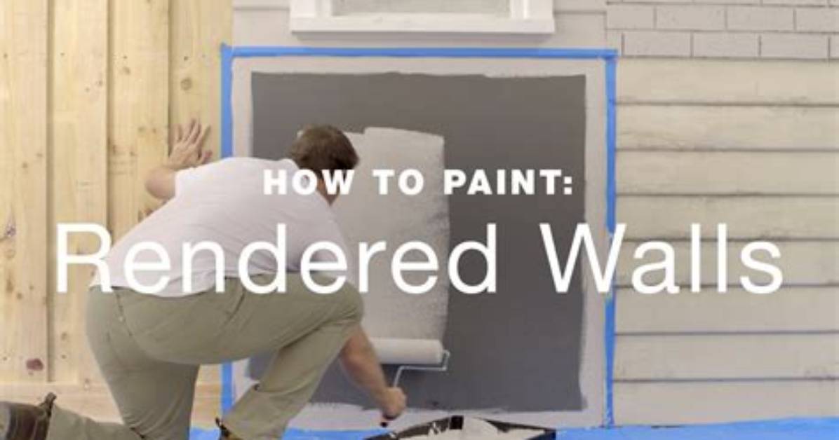 Can You Paint Rendered?