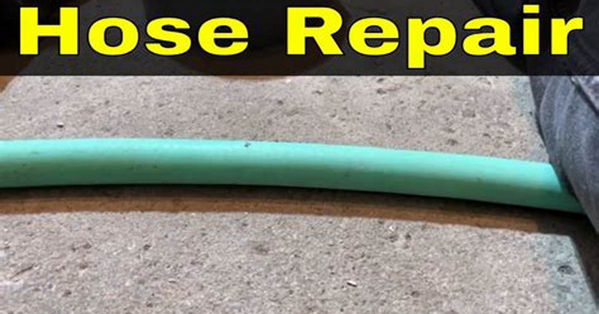 Can You Patch a Hose