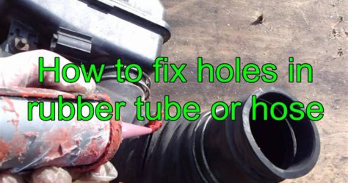 Can You Patch a Rubber Hose