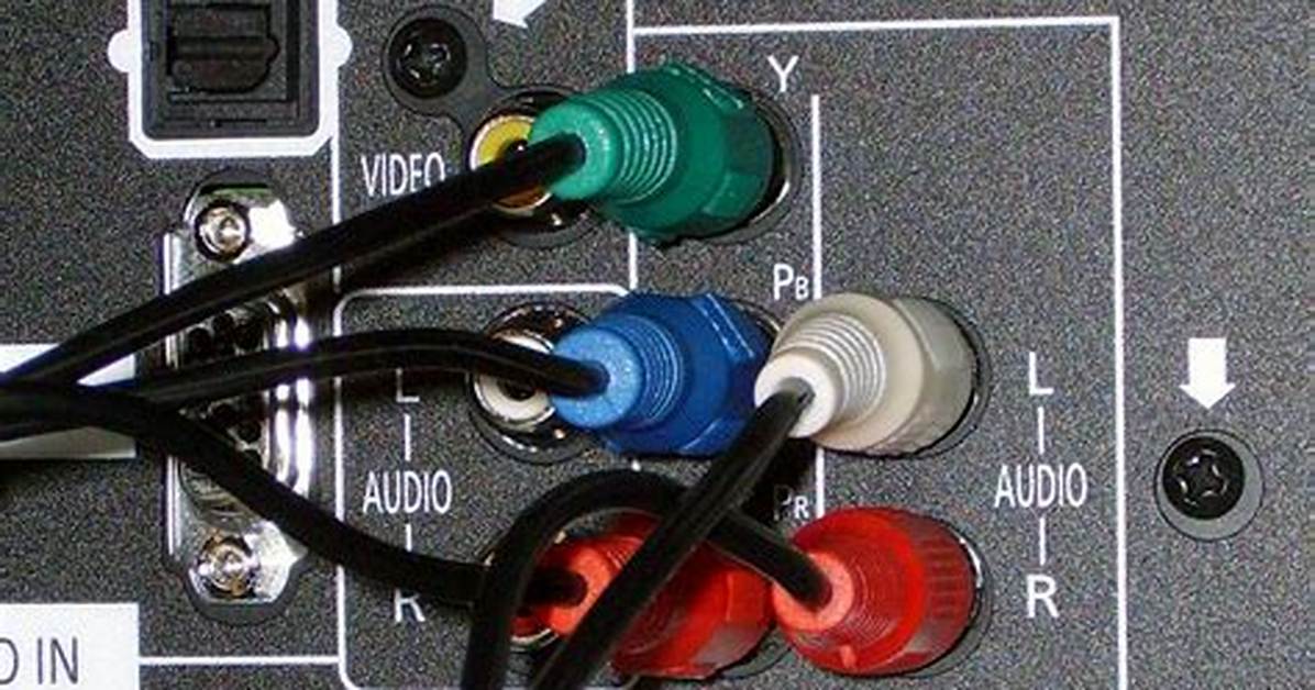 Can You Plug Av into Component?