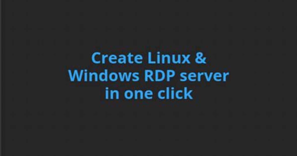Can You Rdp into Linux?