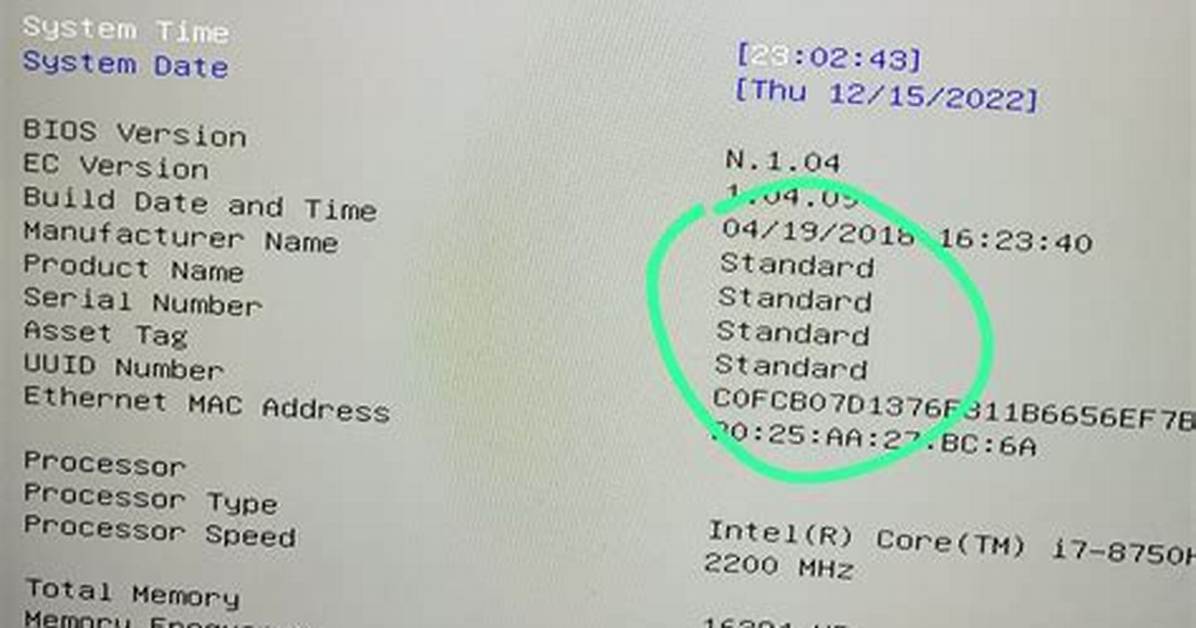 Can You Reflash a Bios?