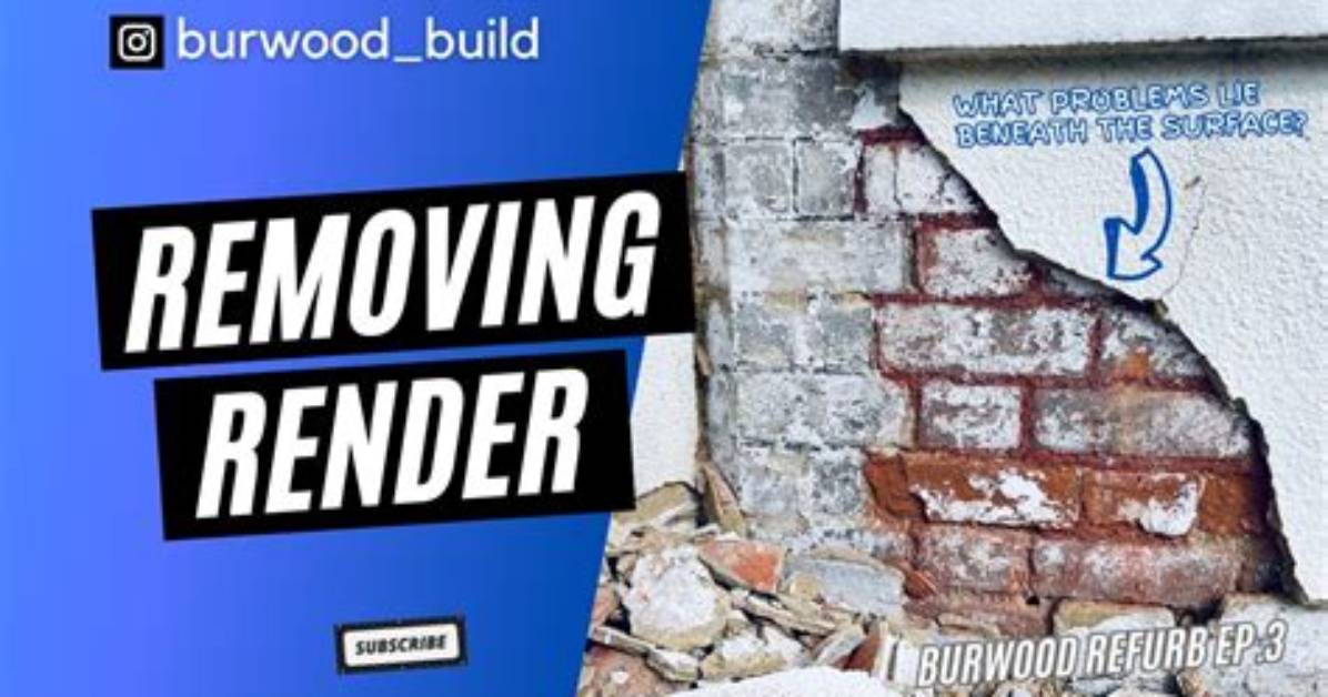 Can You Remove Render from a House